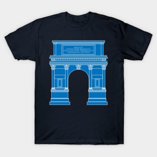 Arch of Titus (blue) T-Shirt